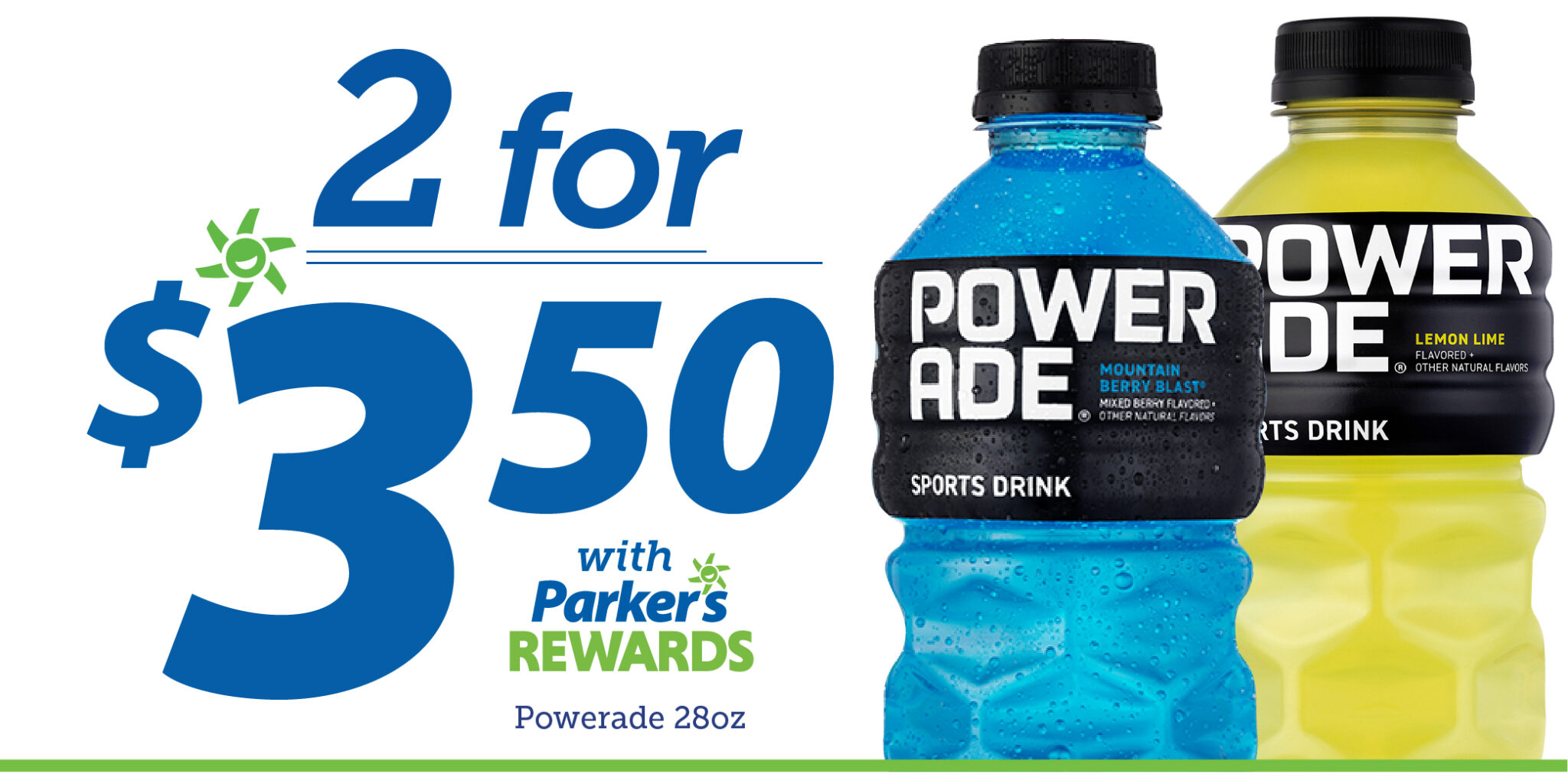 2 For 3 50 Powerade 28oz Parker s Kitchen